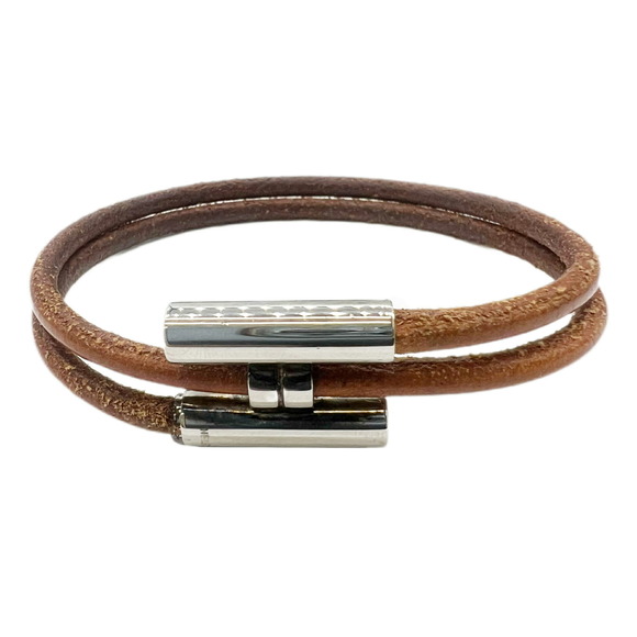 Hermès Brown Leather bracelet - Picture 1 of 8